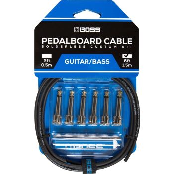 BOSS - Bck-6 Kit 3 Cavi Patch Per Effetti A Pedale Senza Saldatura