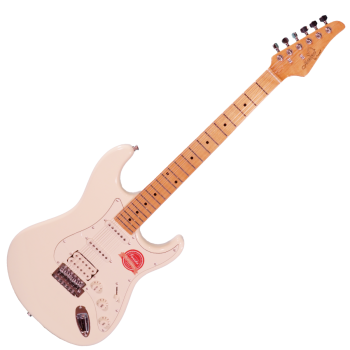FARIDA - MARINA F-3030 Vintage White Chitarra Elettrica