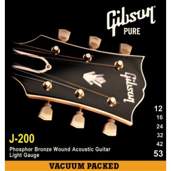 GIBSON - SAG-J200M J200 Phos Bronze Acoustic muta .013-056