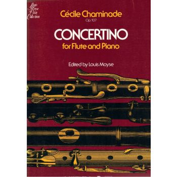 C.chaminade Op.107 Concertino For Flute And Piano