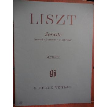 G.HENLE VERLAG - Liszt Sonate B Minor