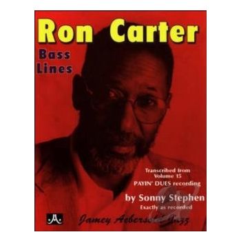 AEBERSOLD - Ron Carter Bass Line volume 15
