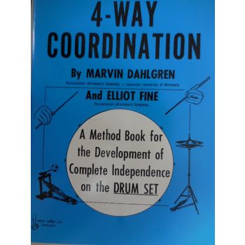 WARNER - 4-way Coordination A Method Book For Drum Set