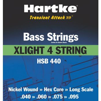 HARTKE - Xlight 4 MUTA DI CORDE EXTRALIGHT PER BASSO