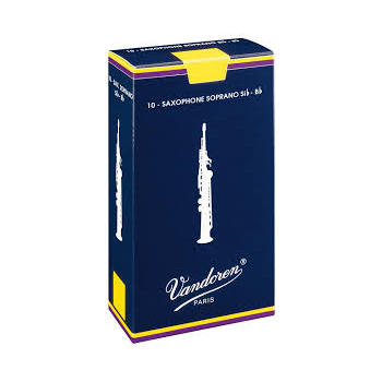 VANDOREN - 10 Ance Sax Classico Sopran Traditional N.2 Sr 202