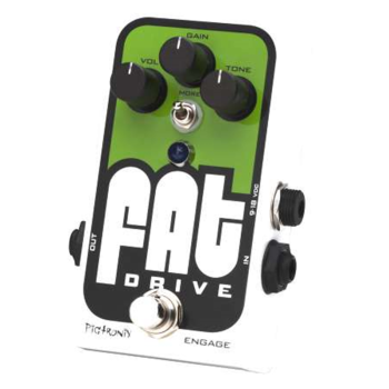 PIGTRONIX - Fat Drive Tube Sound Overdrive analogico effetto a pedale per chitarra elettrica