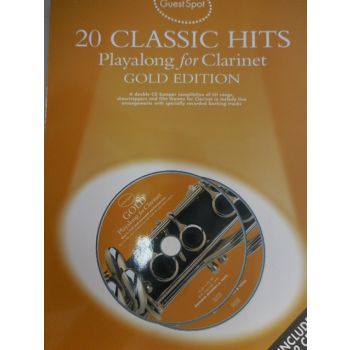WISE - Guest Spot 20 Classic Hits Playalong For Clarinet