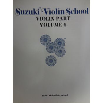 CARISCH - Suzuki Viol.school Violin Part Vol. VI
