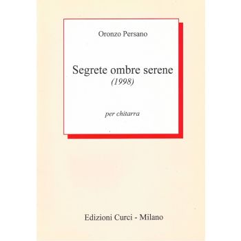 Curci - Oronzo Persano Segrete Ombre Serene