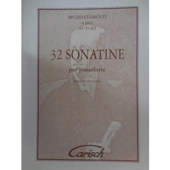 CARISCH - M.Clementi 32 Sonatine Per Pianoforte Vol. Ii 16-