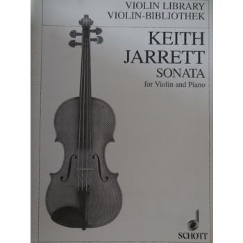 SCHOTT - Jarrett Sonata Violino/piano