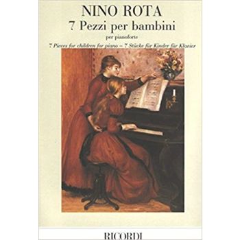 RICORDI - N.Rota 7 Pezzi Per Bambini Per Pianoforte