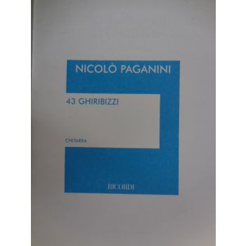 RICORDI - N.Paganini 43 Ghiribizzi Per Chitarra