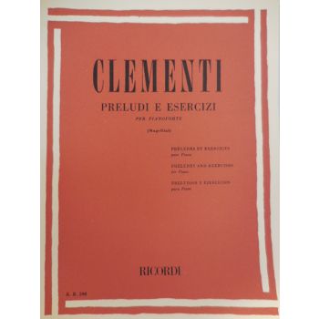 RICORDI - Clementi Preludi E Esercizi Per Pianoforte