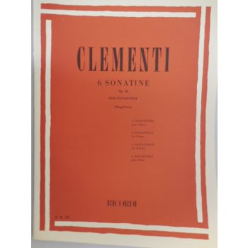 RICORDI - Clementi 6 Sonatine Op. 36 Per Pianoforte