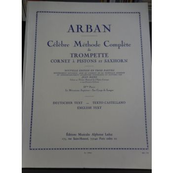 LEDUC - Arban Celebre Methode Complete De Trompette II