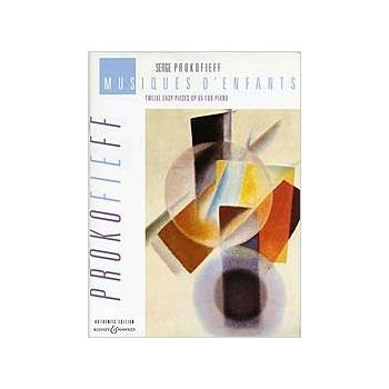 BOOSEY & HAWKES - S.Prokofieff Musiques D'enfants Op.65 12 Pieces piano solo