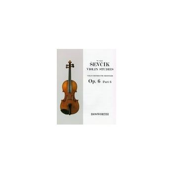 BOSWORTH - Sevcik Violin Studies Op 6 Part 6