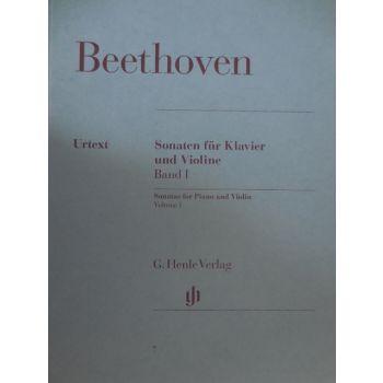G.HENLE VERLAG - Beethoven Sonaten Fur Klavier Und Violine Band I