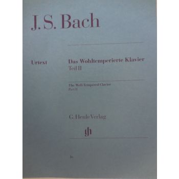 G.HENLE VERLAG - Bach The Well-tempered Clavier Part II
