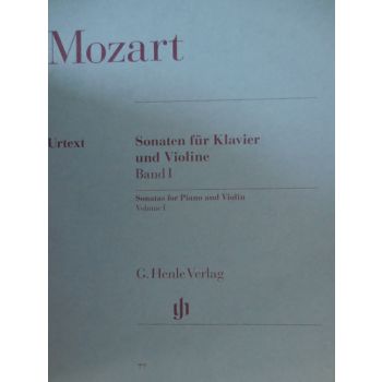 G.HENLE VERLAG - Mozart Sonaten Fur Klavier Und Violine Band I