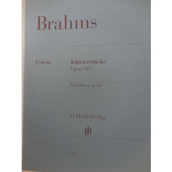 G.HENLE VERLAG - Brahms Klavierstucke Op 119