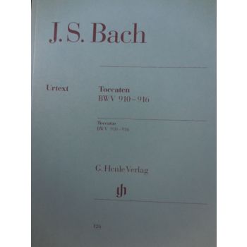 G.HENLE VERLAG - Bach Toccaten Bwv 910-916 Per Pianoforte