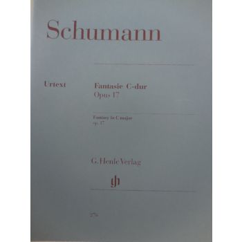 G.HENLE VERLAG - Schumann Fantasy In C Major Op 17 Per Pianoforte