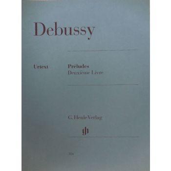 G.HENLE VERLAG - Debussy Deuxieme Livre Per Pianoforte