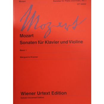 SCHOTT - Mozart Sonaten Fur Klavier Und Violine Band I