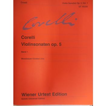 SCHOTT - Corelli Violinsonaten Op 5 Band I