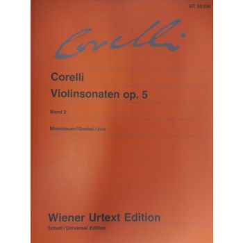 SCHOTT - Corelli Violinsonaten Op 5 Band II