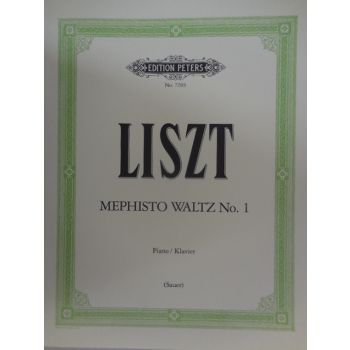 EDITION PETERS - Liszt Mephisto Waltz N. 1 Per Pianoforte