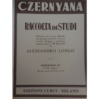 CURCI - Czernyana Raccolta Di Studi (a.longo) Fasc.iv 25 S