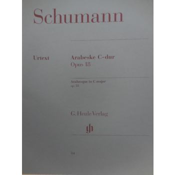 G.HENLE VERLAG - Schumann Arabesque In C Major Op 18 Per Pianoforte