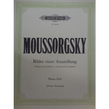 EDITION PETERS - Moussorgsky Bielder Einer Ausstellung Per Pianofor
