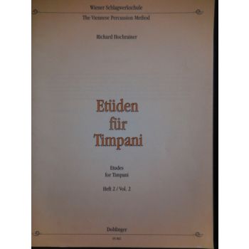 CARISCH - R.Hochrainer Etudes Fur Timpani Vol.2