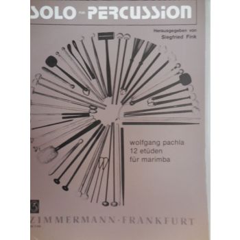 ZIMMERMANN - S.Fink 12 Etuden Fur Marimba