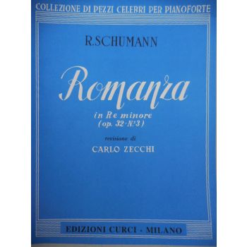 CURCI - Schumann Romanza In Re Minore Op 32 N 3 Per Piano