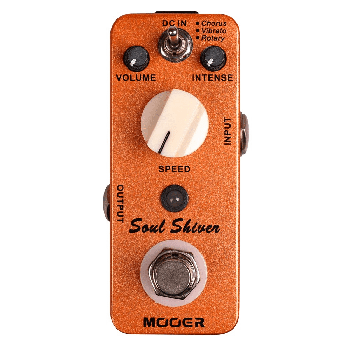MOOER - Soul Shiver Multi Modulation Pedal Chorus - Vibrato - Leslie effetto a pedale per chitarra elettrica