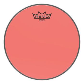 REMO - Emperor 10'' colortone Red Pelle trasparente per tom