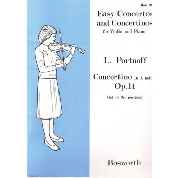 Bosworth -l. Portnoff Easy Concertos And Concertinos Per Violino E Piano