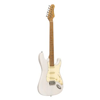 STAGG - SES 55 WHB Chitarra Elettrica - S Style Sss Bianco