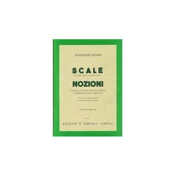 SIMEOLI - G.Rosati Scale E Nozioni Per Pianoforte
