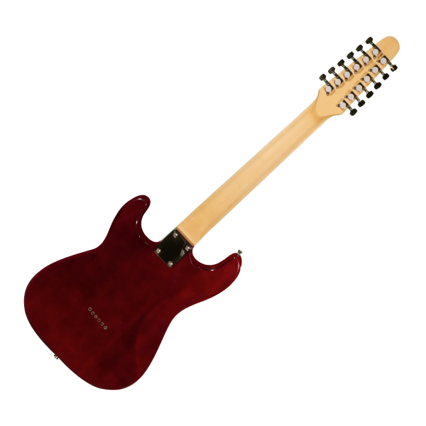 M.J.DOUGLAS - Mjst1012 Dakota Red Chitarra Elettrica 12 Corde - Acquista  online