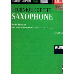 Technique Of The Saxophone 1 Scale Studies