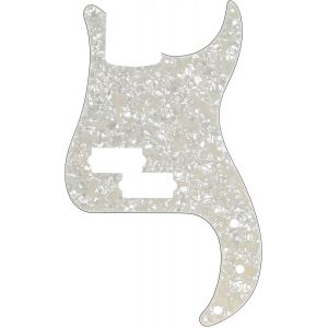 FENDER - Original Pickguards Precision Bass White perloid