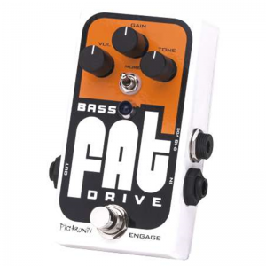 PIGTRONIX - Bass Fat Drive effetto Overdrive a pedale per basso elettrico