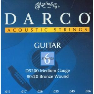 MARTIN DARCO - D5200 - Muta 13/56 Per Chitarra Acustica Medium