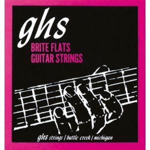 GHS - Brite Flats 700 ground Roundwound 09-042 extra light muta per chitarra elettrica